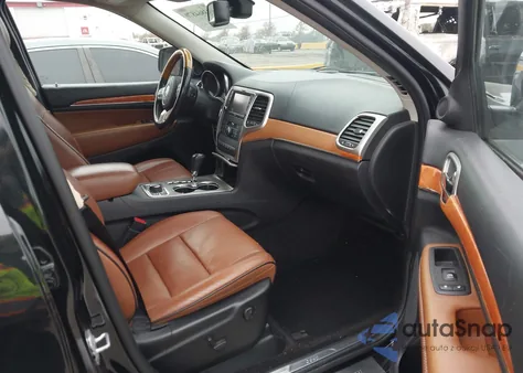 2013 Jeep Grand Cherokee Overland z USA, uszkodzony, nr VIN 1C4RJFCT9DC532283